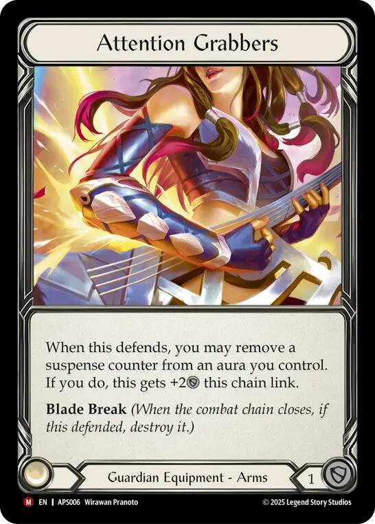 Attention Grabbers [APS006] (Armory Deck: Pleiades)  Rainbow Foil | Good Games Adelaide SA