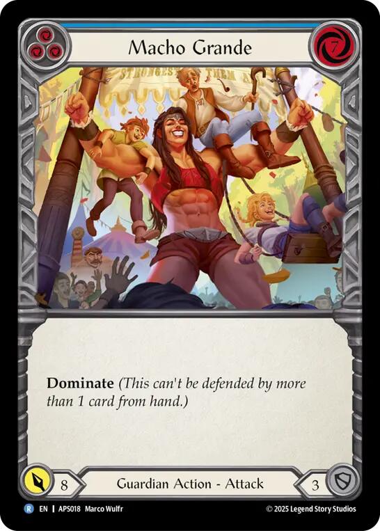 Macho Grande (Blue) [APS018] (Armory Deck: Pleiades) | Good Games Adelaide SA