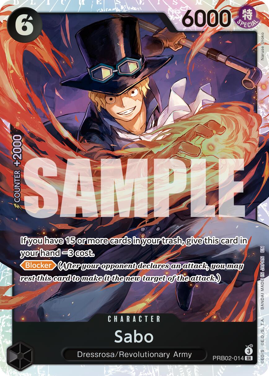 Sabo [Premium Booster -The Best- Vol. 2] | Good Games Adelaide SA