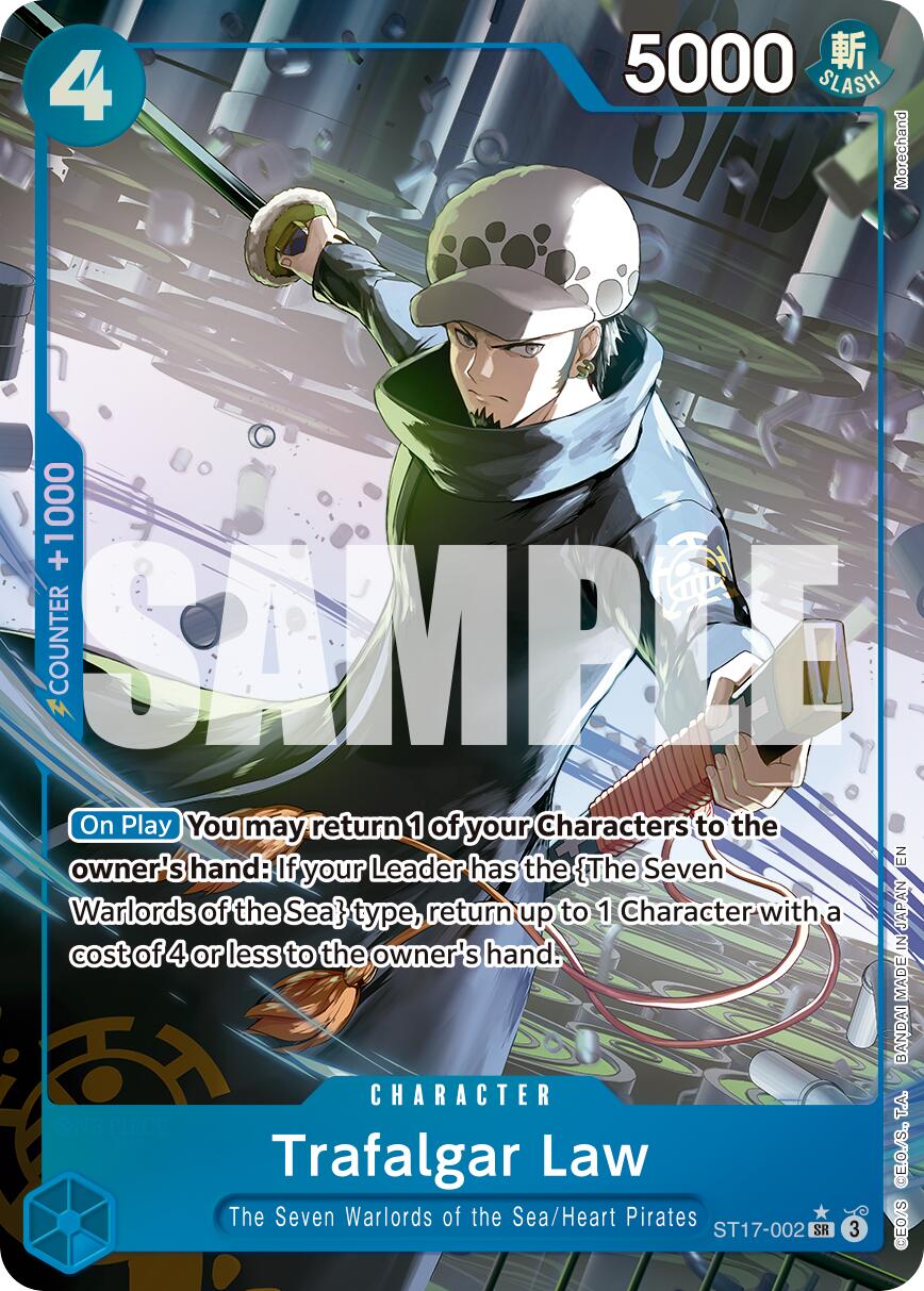 Trafalgar Law (ST17-002) (Alternate Art) [Premium Booster -The Best- Vol. 2] | Good Games Adelaide SA