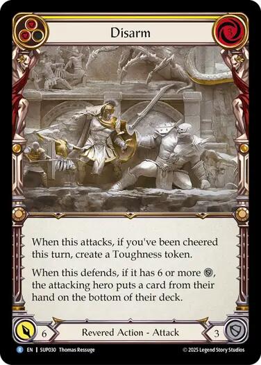 Disarm [SUP030] (Super Slam)  Rainbow Foil | Good Games Adelaide SA