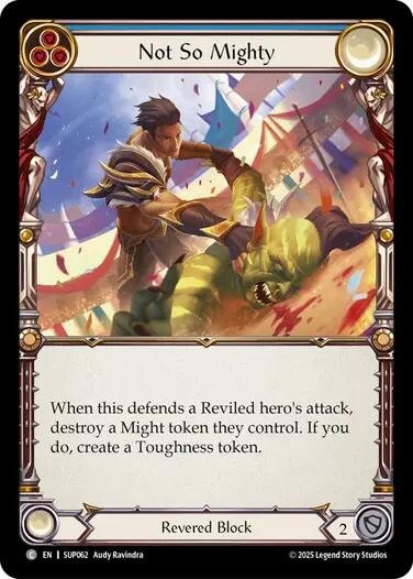 Not So Mighty [SUP062] (Super Slam)  Rainbow Foil | Good Games Adelaide SA