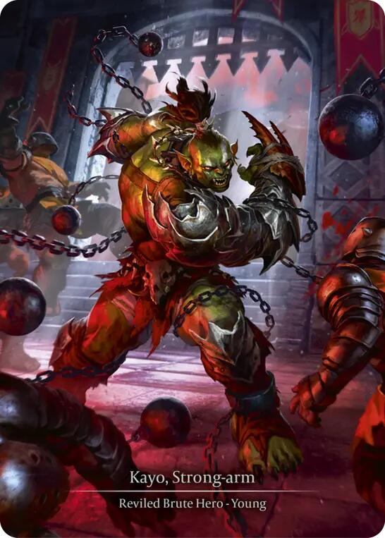 Kayo, Strong-arm (Marvel Cold Foil) [SUP064] (Super Slam)  Cold Foil | Good Games Adelaide SA