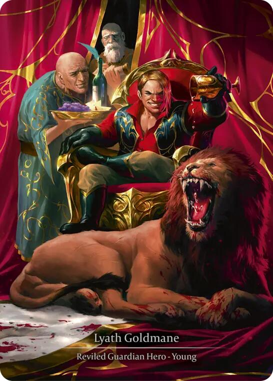 Lyath Goldmane (Marvel Cold Foil) [SUP072] (Super Slam)  Cold Foil | Good Games Adelaide SA