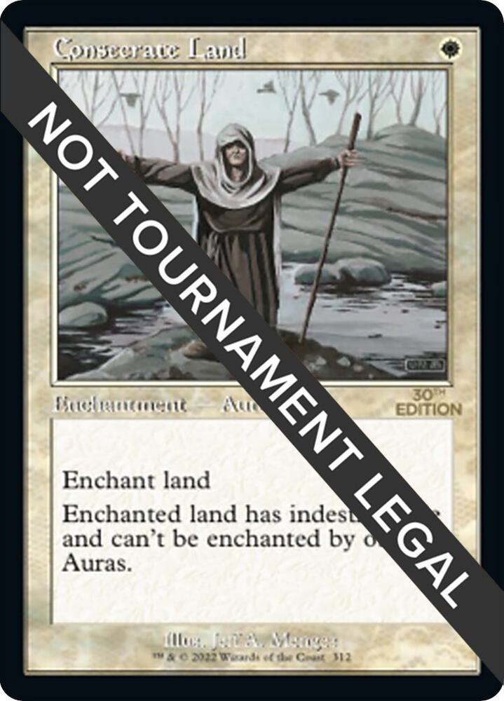 Consecrate Land Retro Frame 312/594 (30th Anniversary Edition)  | Good Games Adelaide SA