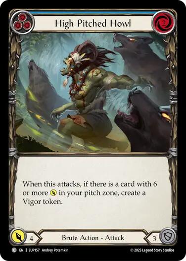 High Pitched Howl (Blue) [SUP157] (Super Slam) | Good Games Adelaide SA