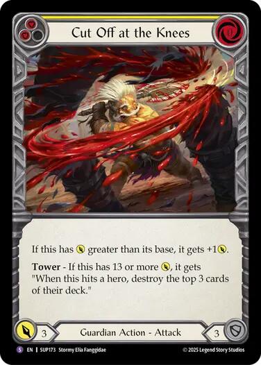 Cut Off at the Knees [SUP173] (Super Slam)  Rainbow Foil | Good Games Adelaide SA