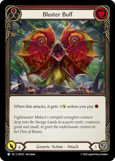 Bluster Buff [SUP221] (Super Slam) | Good Games Adelaide SA