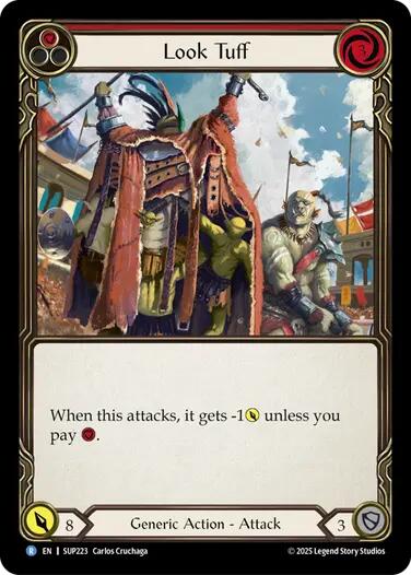 Look Tuff [SUP223] (Super Slam)  Rainbow Foil | Good Games Adelaide SA