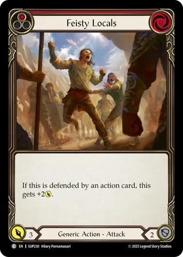 Feisty Locals (Red) [SUP230] (Super Slam) | Good Games Adelaide SA