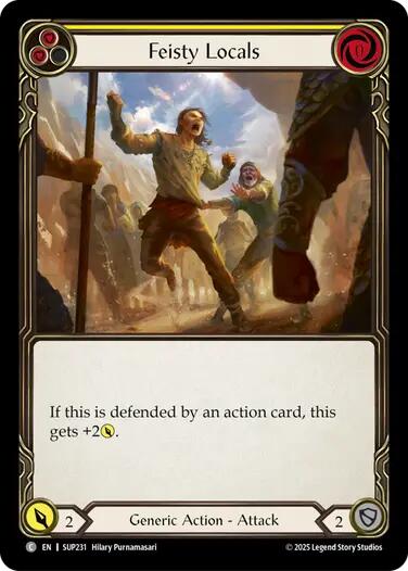 Feisty Locals (Yellow) [SUP231] (Super Slam) | Good Games Adelaide SA