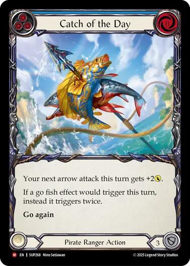 Catch of the Day [SUP268] (Super Slam)  Rainbow Foil | Good Games Adelaide SA