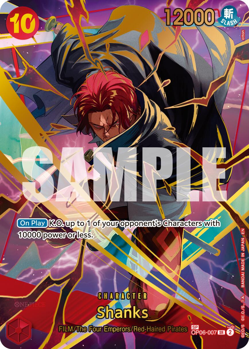 Shanks (Alternate Art) [Premium Booster -The Best- Vol. 2] | Good Games Adelaide SA
