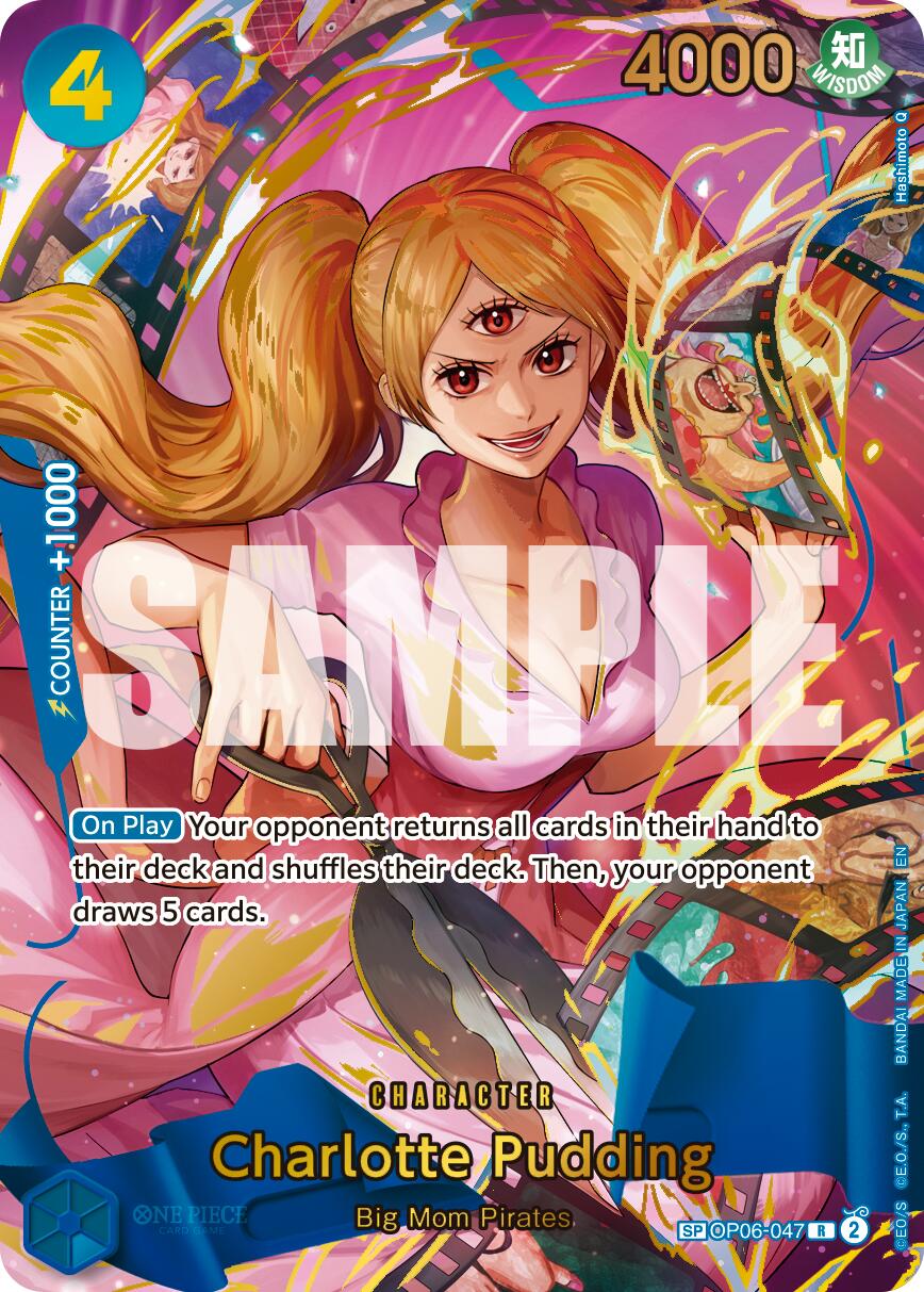 Charlotte Pudding (OP06-047) (Alternate Art) [Premium Booster -The Best- Vol. 2] | Good Games Adelaide SA