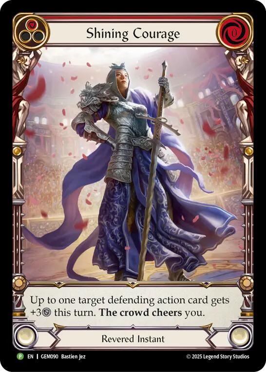 Shining Courage [GEM090] (GEM Pack 3) | Good Games Adelaide SA