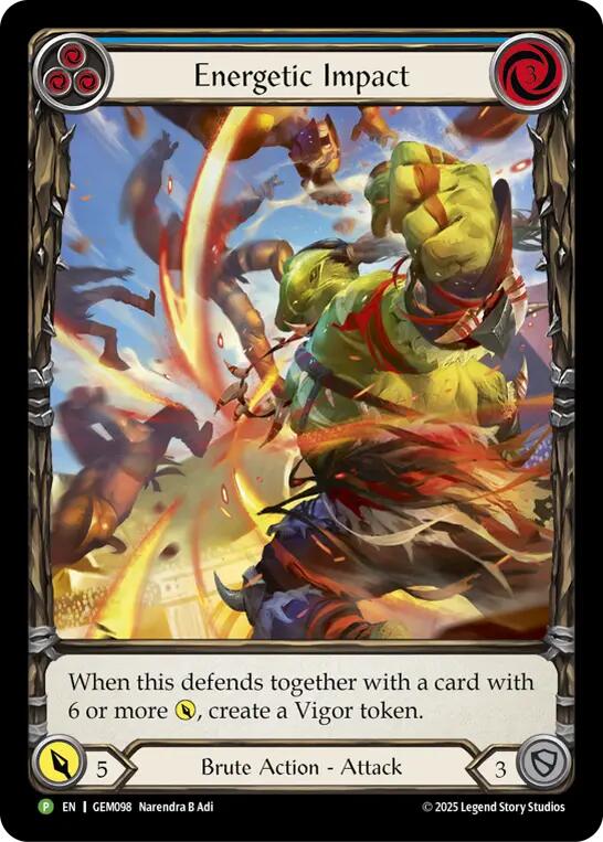 Energetic Impact [GEM098] (GEM Pack 3) | Good Games Adelaide SA