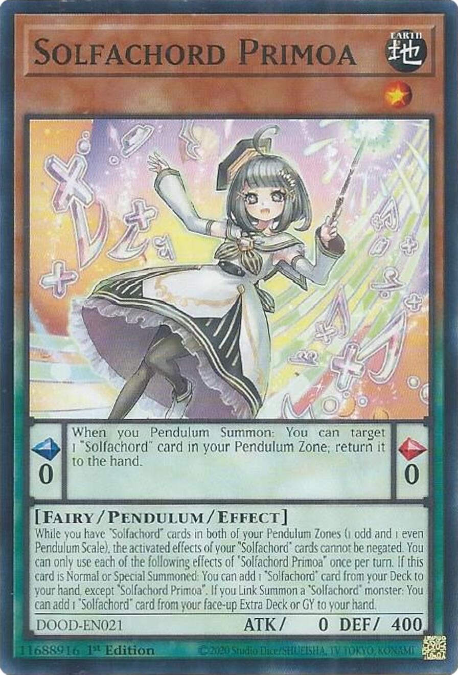 Solfachord Primoa [DOOD-EN021] Common | Good Games Adelaide SA