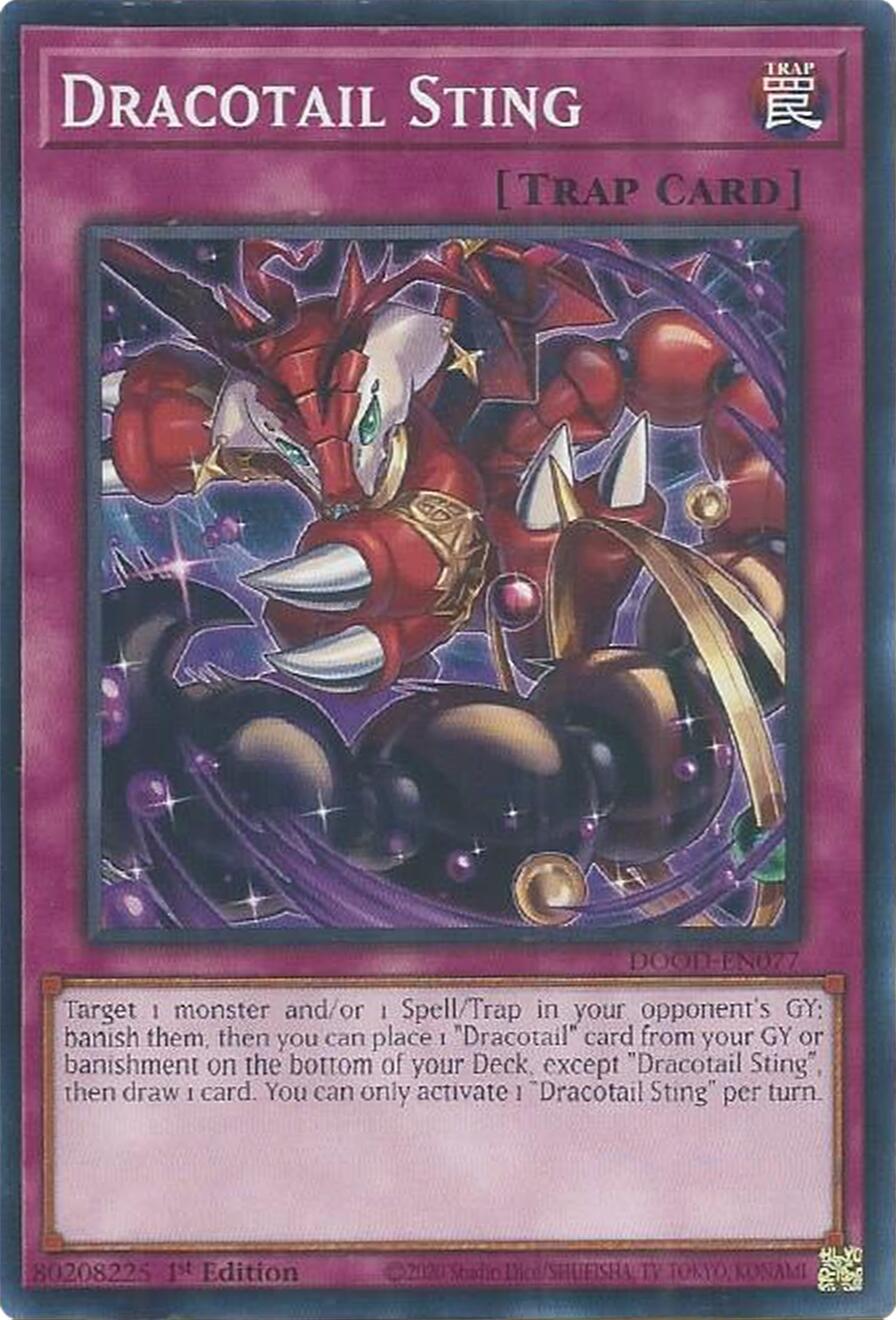 Dracotail Sting [DOOD-EN077] Common | Good Games Adelaide SA