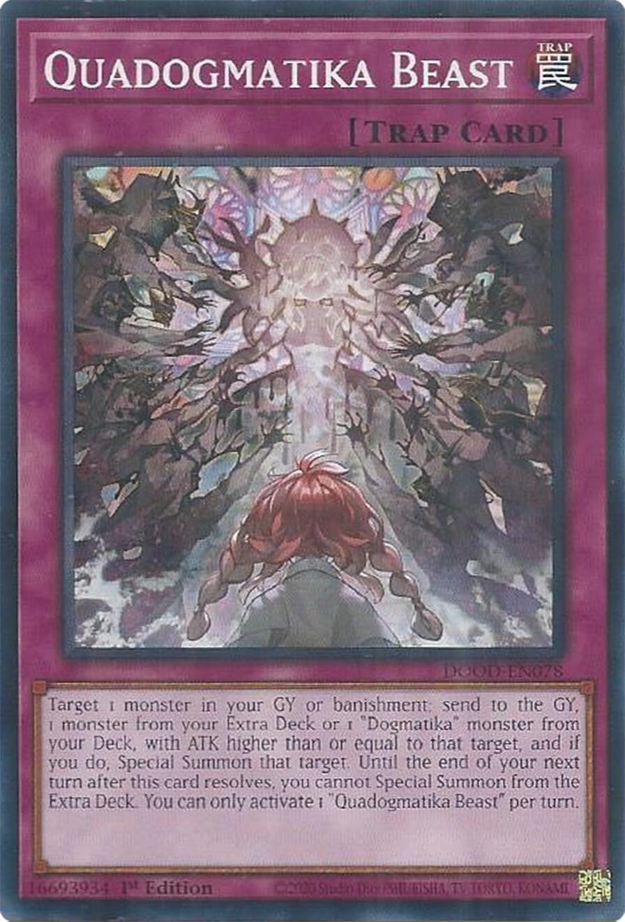 Quadogmatika Beast [DOOD-EN078] Common | Good Games Adelaide SA