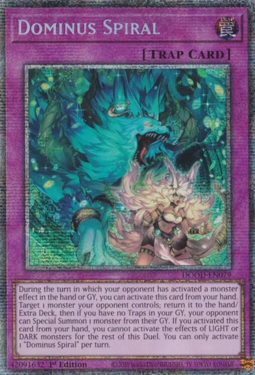 Dominus Spiral (Starlight Rare) [DOOD-EN079] Starlight Rare | Good Games Adelaide SA
