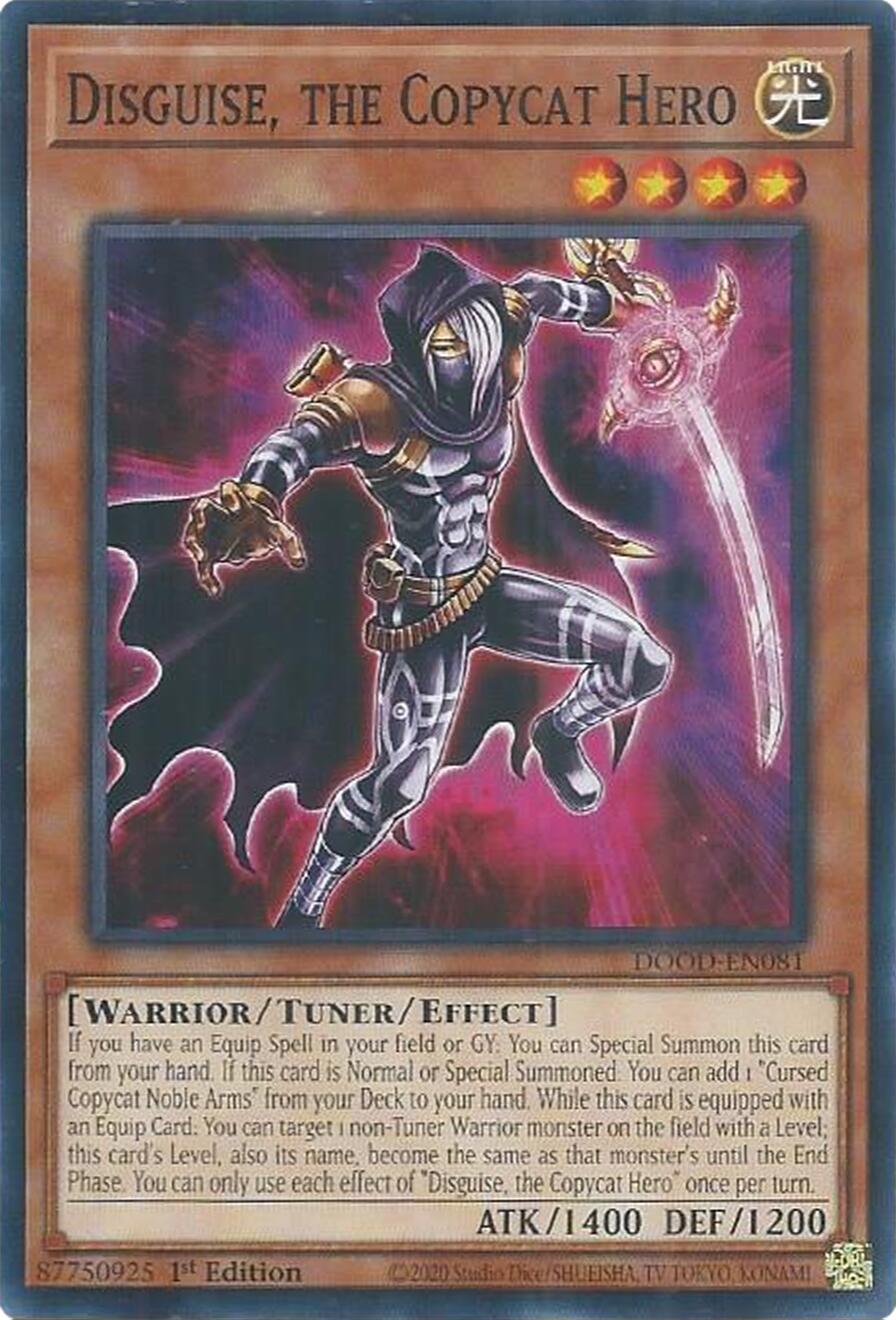 Disguise, the Copycat Hero [DOOD-EN081] Common | Good Games Adelaide SA