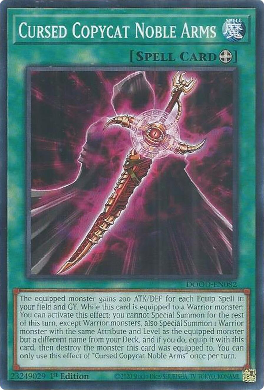Cursed Copycat Noble Arms [DOOD-EN082] Common | Good Games Adelaide SA
