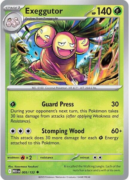 Exeggutor (005/132) [Mega Evolutions: Base Set] | Good Games Adelaide SA