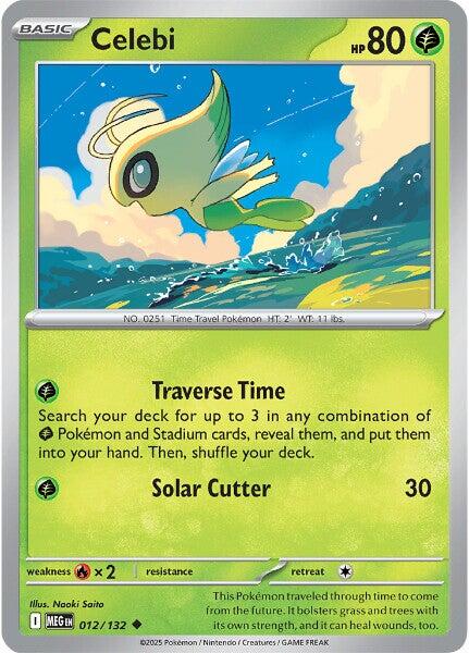Celebi (012/132) [Mega Evolutions: Base Set] | Good Games Adelaide SA