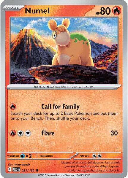 Numel (021/132) [Mega Evolutions: Base Set] | Good Games Adelaide SA