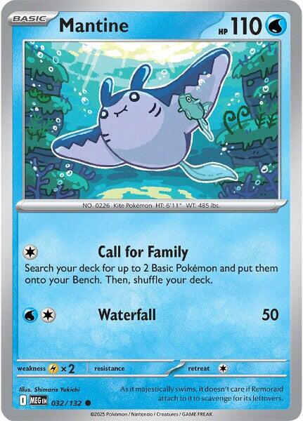 Mantine (032/132) [Mega Evolutions: Base Set] | Good Games Adelaide SA
