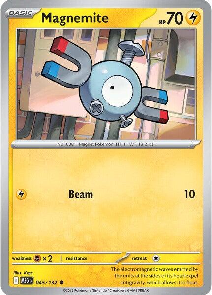 Magnemite (045/132) [Mega Evolutions: Base Set] | Good Games Adelaide SA