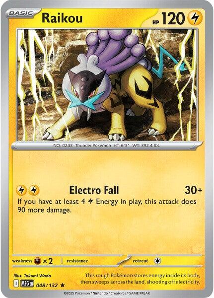 Raikou (048/132) [Mega Evolutions: Base Set] | Good Games Adelaide SA