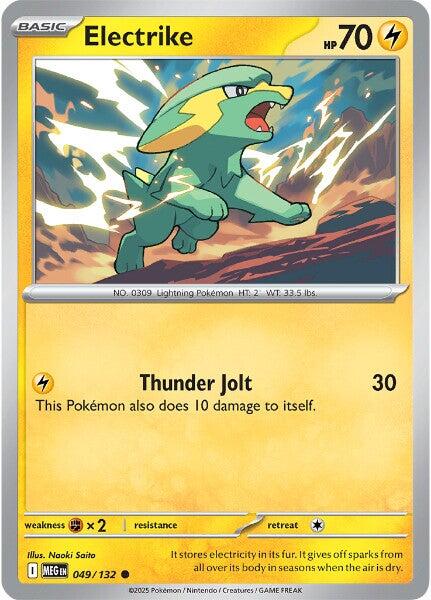 Electrike (049/132) [Mega Evolutions: Base Set] | Good Games Adelaide SA