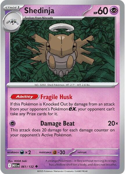 Shedinja (061/132) [Mega Evolutions: Base Set] | Good Games Adelaide SA