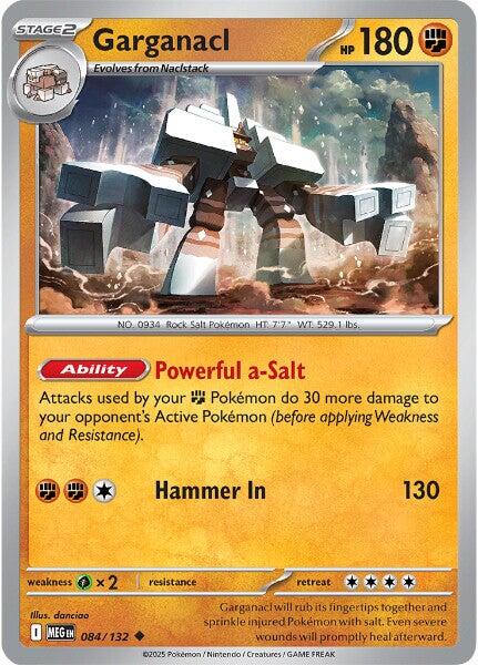 Garganacl (084/132) [Mega Evolutions: Base Set] | Good Games Adelaide SA