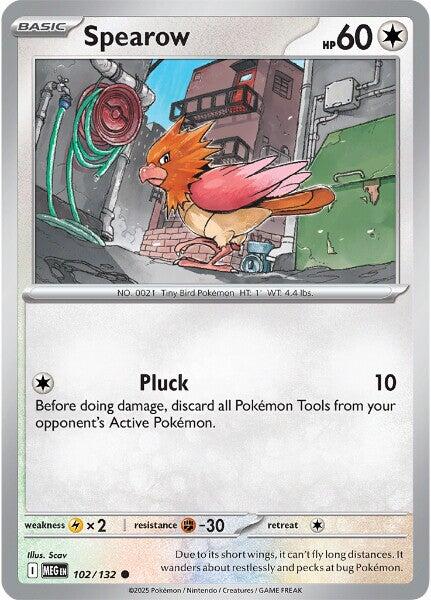Spearow (102/132) [Mega Evolutions: Base Set] | Good Games Adelaide SA