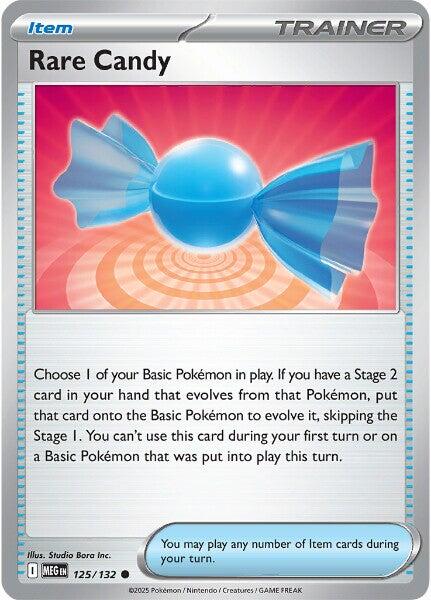 Rare Candy (125/132) [Mega Evolutions: Base Set] | Good Games Adelaide SA