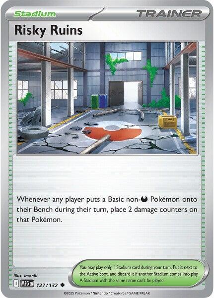 Risky Ruins (127/132) [Mega Evolutions: Base Set] | Good Games Adelaide SA