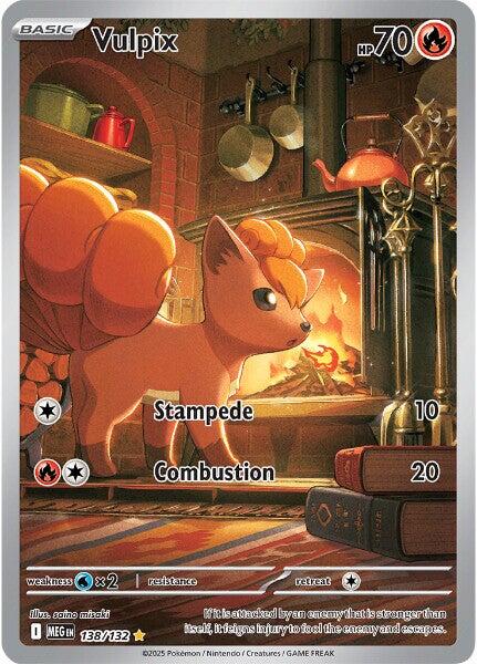 Vulpix (138/132) [Mega Evolutions: Base Set] | Good Games Adelaide SA
