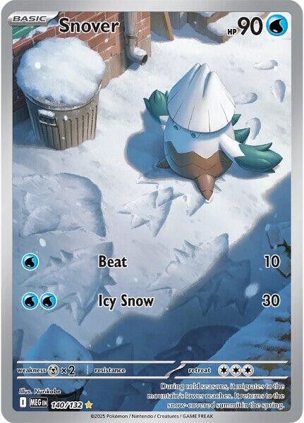 Snover (140/132) [Mega Evolutions: Base Set] | Good Games Adelaide SA