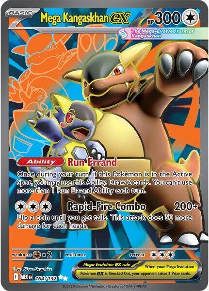 Mega Kangaskhan ex (164/132) [Mega Evolutions: Base Set] | Good Games Adelaide SA