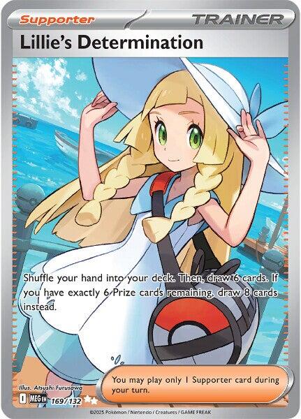 Lillie's Determination (169/132) [Mega Evolutions: Base Set] | Good Games Adelaide SA