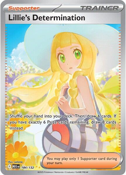 Lillie's Determination (184/132) [Mega Evolutions: Base Set] | Good Games Adelaide SA
