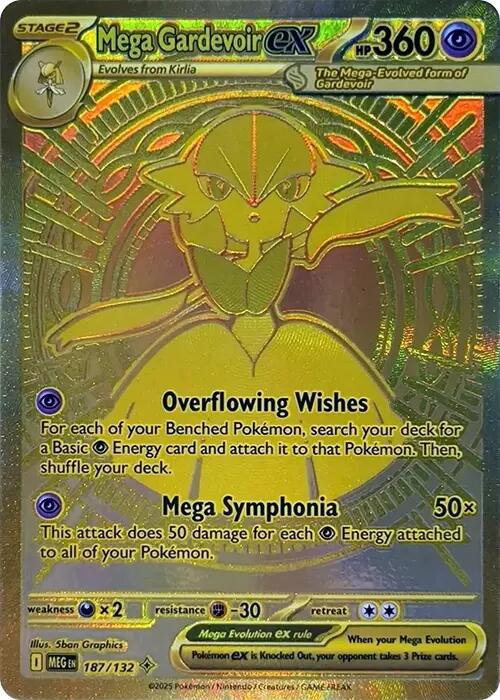 Mega Gardevoir ex (187/132) [Mega Evolutions: Base Set] | Good Games Adelaide SA