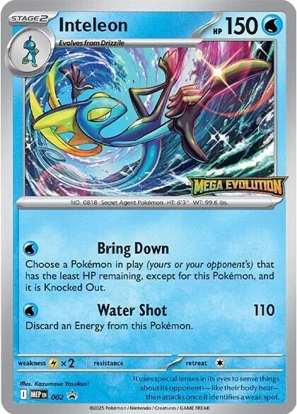 Inteleon (002) [Mega Evolutions Promo] | Good Games Adelaide SA