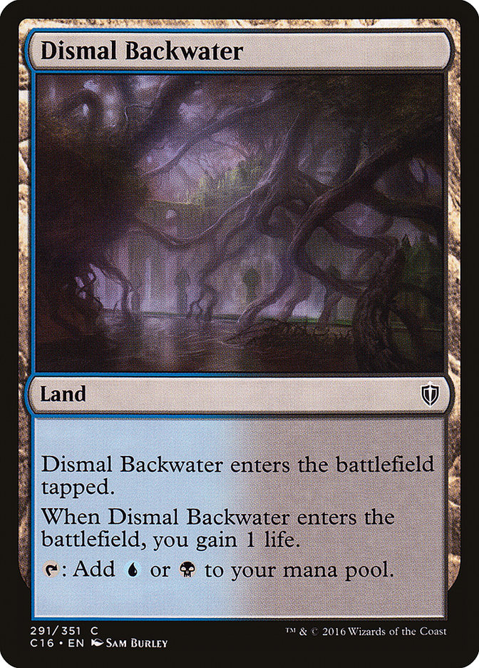 Dismal Backwater [Commander 2016] | Good Games Adelaide SA