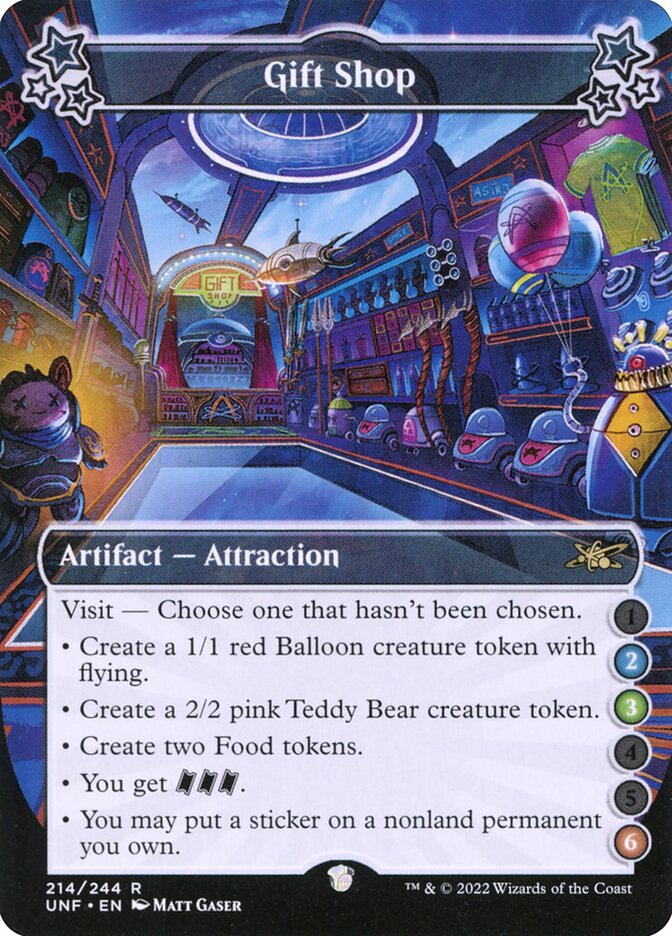 Gift Shop 214 (Unfinity)  - Foil | Good Games Adelaide SA