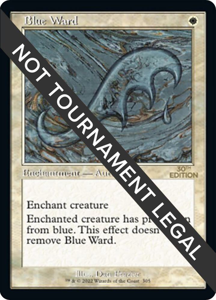 Blue Ward Retro Frame 305/594 (30th Anniversary Edition)  | Good Games Adelaide SA