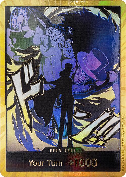 DON!! Card (Rob Lucci) (Gold) [Premium Booster -The Best- Vol. 2] | Good Games Adelaide SA