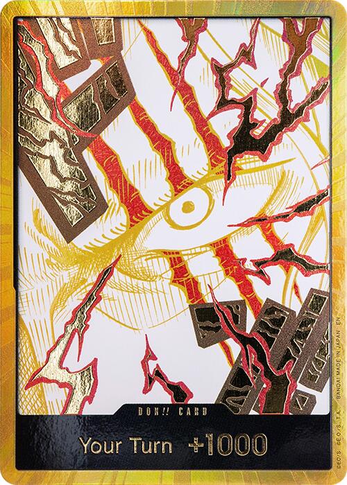 DON!! Card (Shanks) (Gold) [Premium Booster -The Best- Vol. 2] | Good Games Adelaide SA